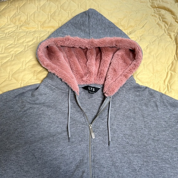 LTS long tall, Sally women’s plus full size zip hooded sweatshirt top size 22-24 - Picture 10 of 10